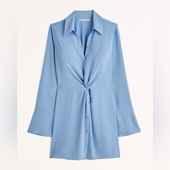 Abercrombie Long Sleeve Knot Dress - Picture 2 of 2